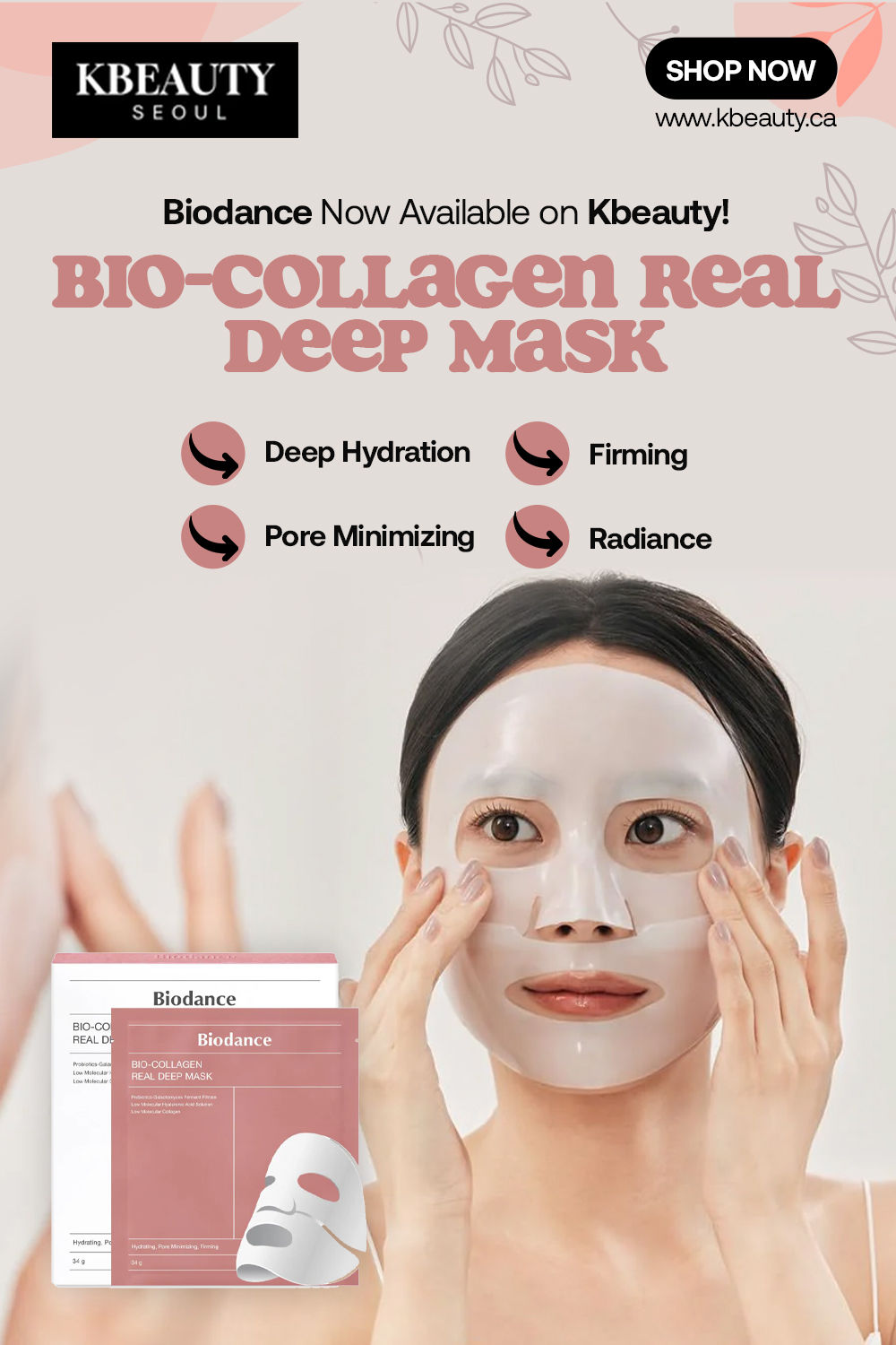 Korean Skincare Bio-Collagen Mask