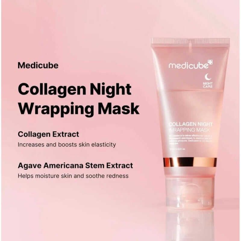 Medicube – Collagen Night Wrapping Mask (75ml), Trusted Korean Skincare Brand